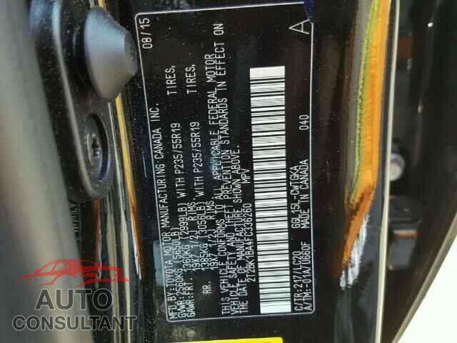 LEXUS RX350 2015 - 2T2BK1BA4FC336260