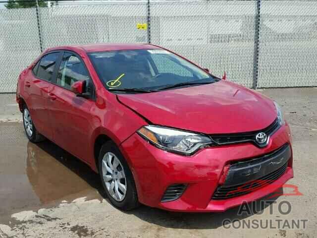 TOYOTA COROLLA 2016 - 2T1BURHE1GC721588