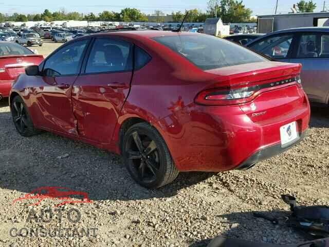 DODGE DART 2015 - 1C3CDFBB9FD407792