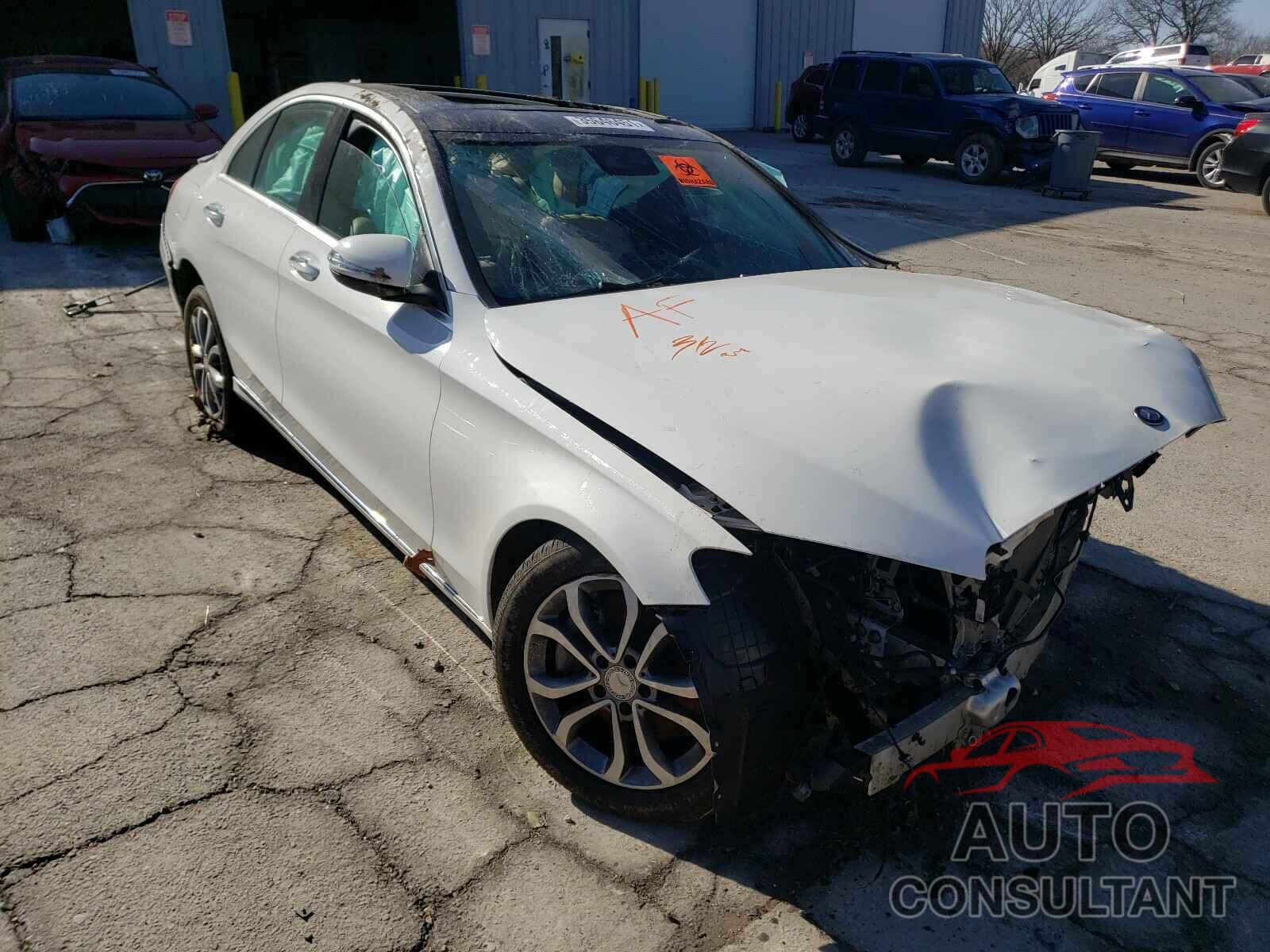 MERCEDES-BENZ C-CLASS 2017 - 55SWF4KB2HU192094