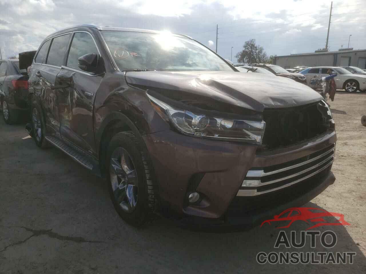 TOYOTA HIGHLANDER 2017 - 5TDDGRFH7HS036100