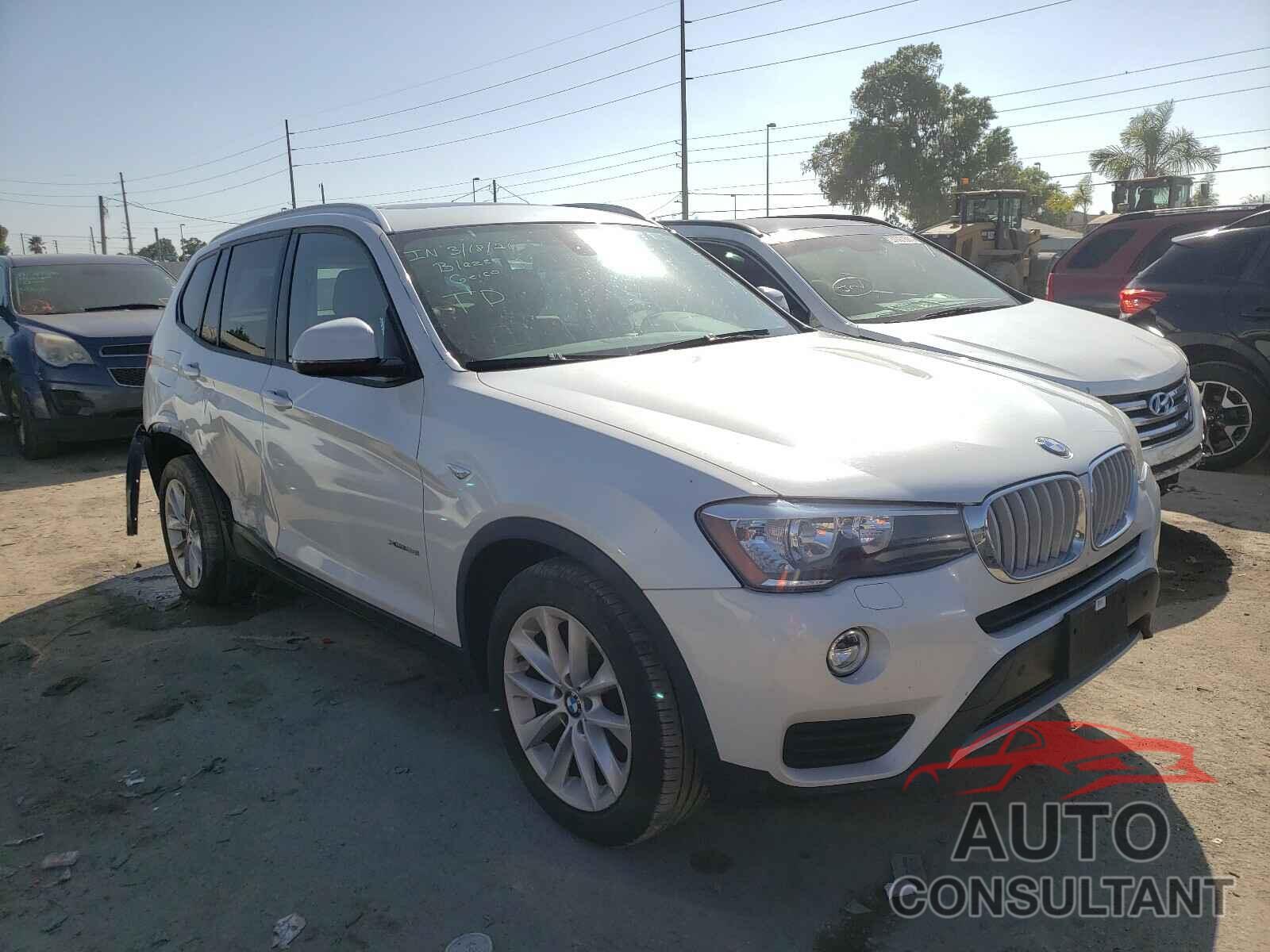 BMW X3 2016 - 5UXWX9C56G0D82385
