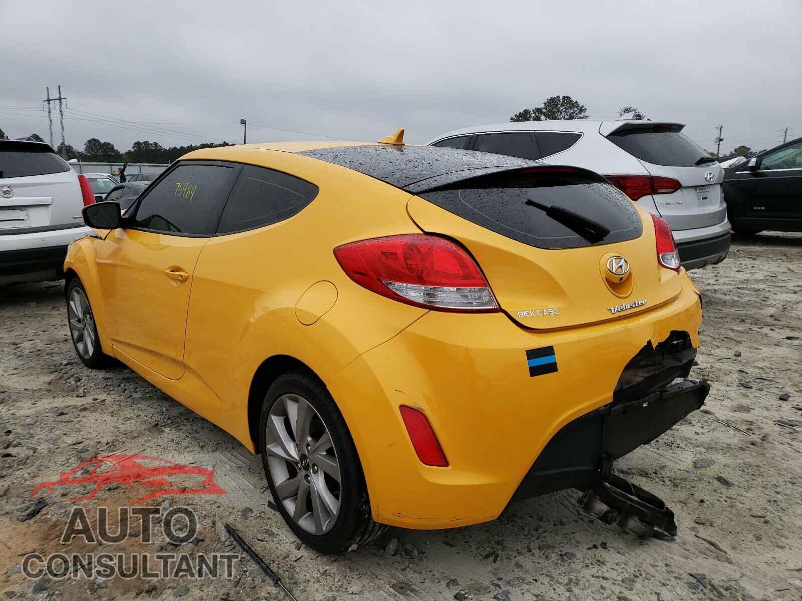 HYUNDAI VELOSTER 2017 - KMHTC6AD8HU307215
