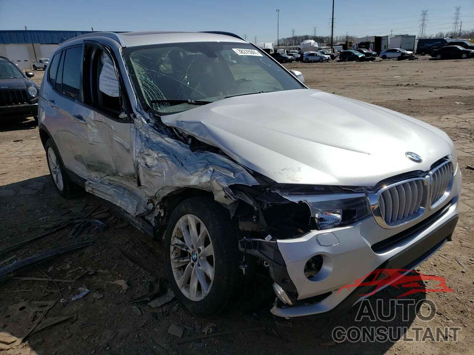 BMW X3 2016 - 5UXWX9C58G0D83621