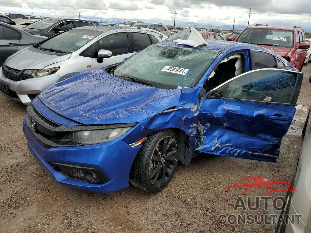 HONDA CIVIC 2019 - 19XFC2F82KE015281