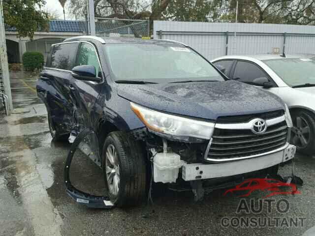 TOYOTA HIGHLANDER 2015 - 5TDKKRFH9FS051409