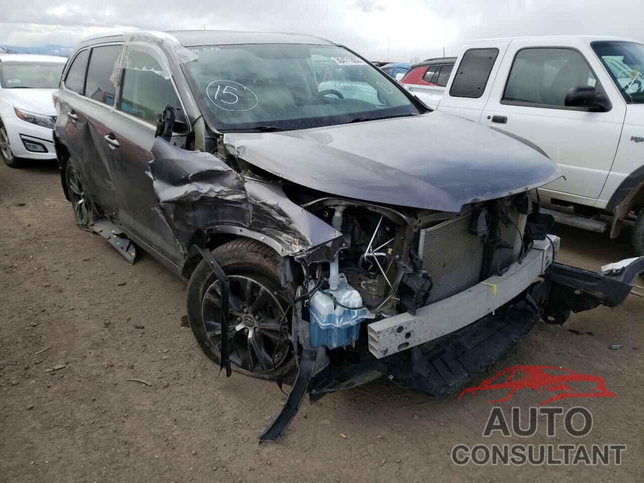 TOYOTA HIGHLANDER 2016 - 5TDJKRFH7GS281611