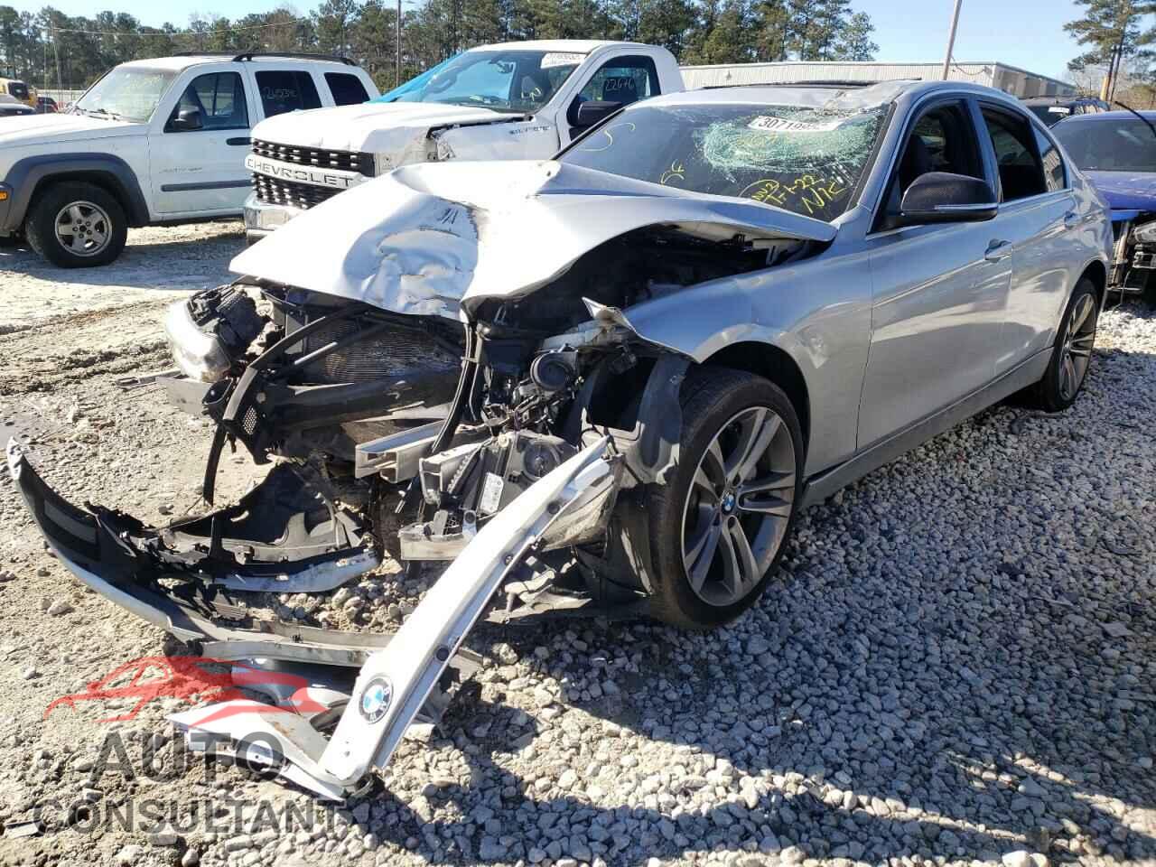 BMW 3 SERIES 2016 - WBA8B7G53GNU36925