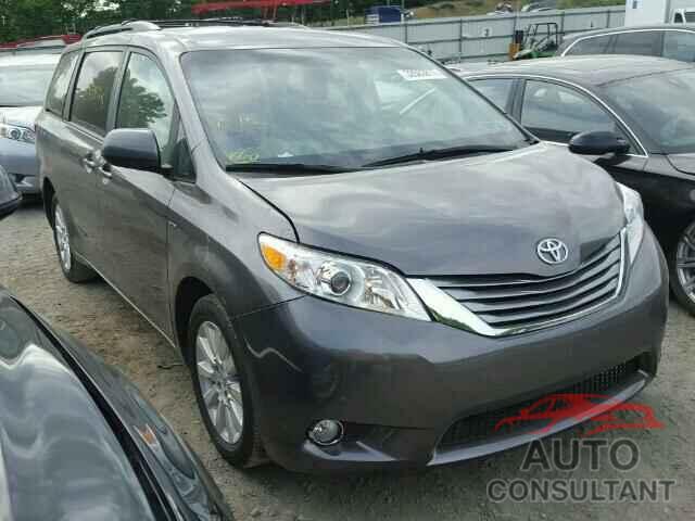 TOYOTA SIENNA 2016 - 5TDJK3DCXGS135692