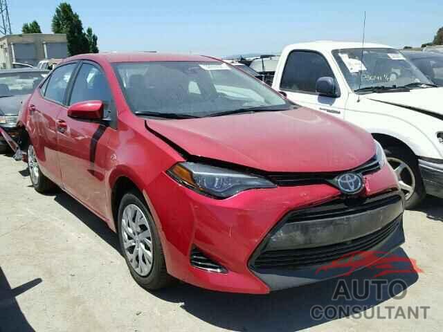 TOYOTA COROLLA 2017 - 5YFBURHE1HP665153