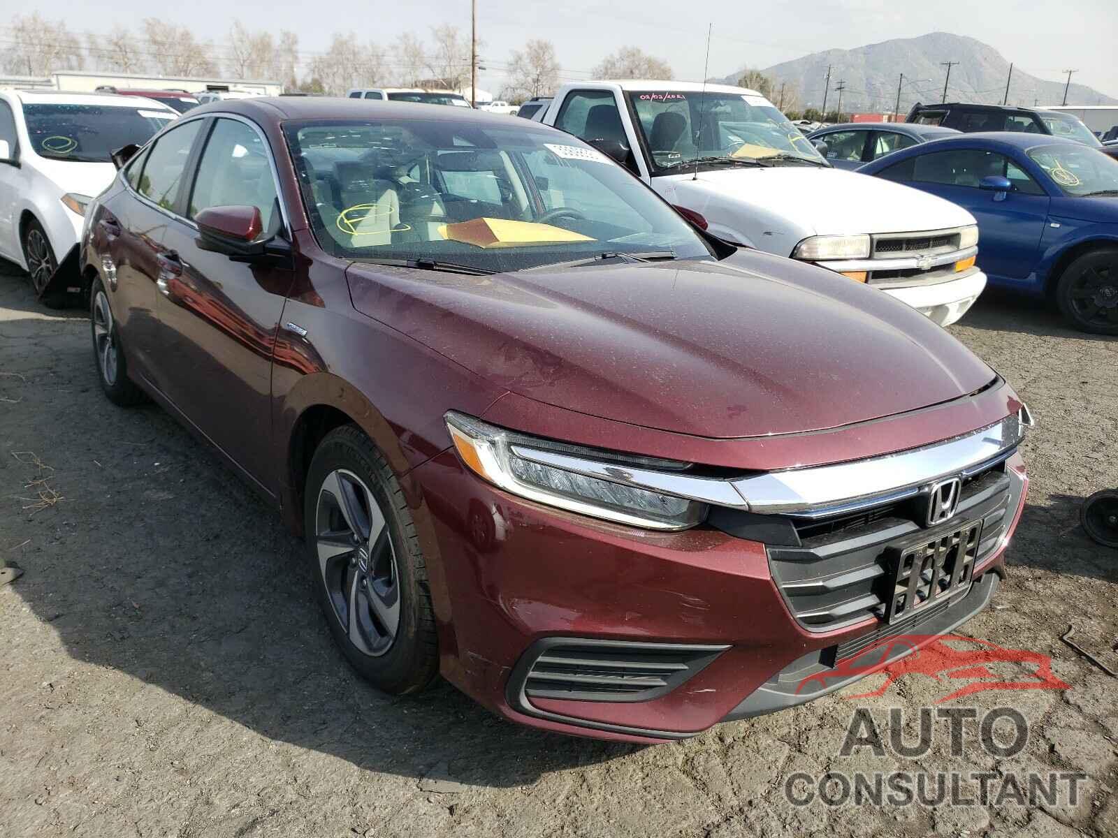 HONDA INSIGHT 2019 - 19XZE4F55KE023318