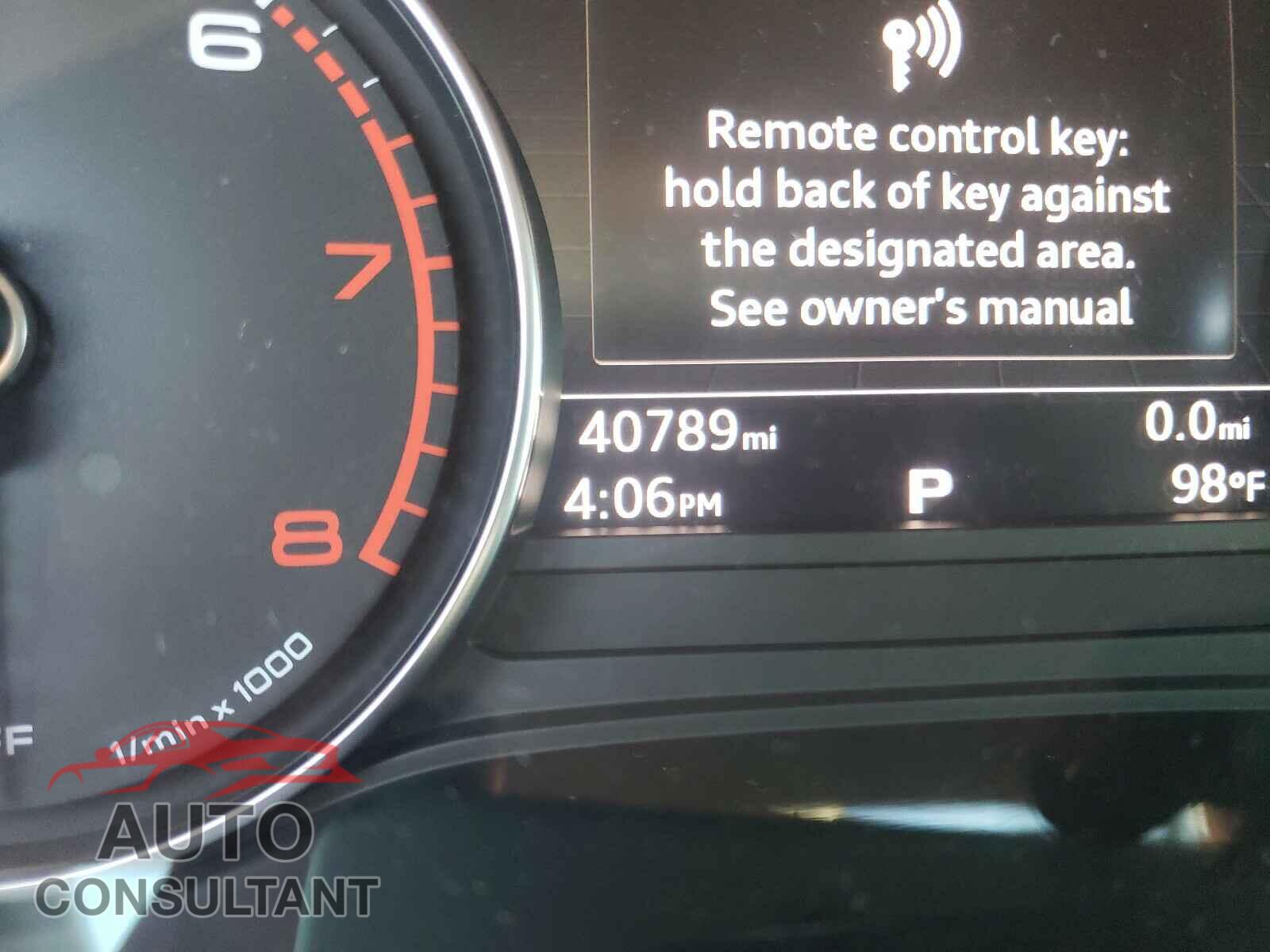AUDI A4 2018 - 3N1CN8DVXML855058