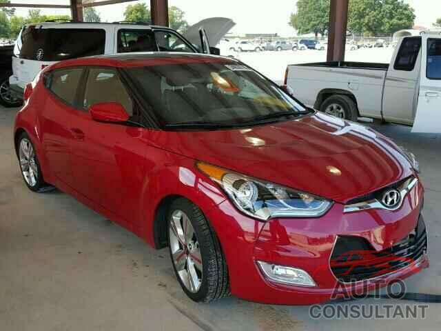 HYUNDAI VELOSTER 2016 - KMHTC6AD5GU282417