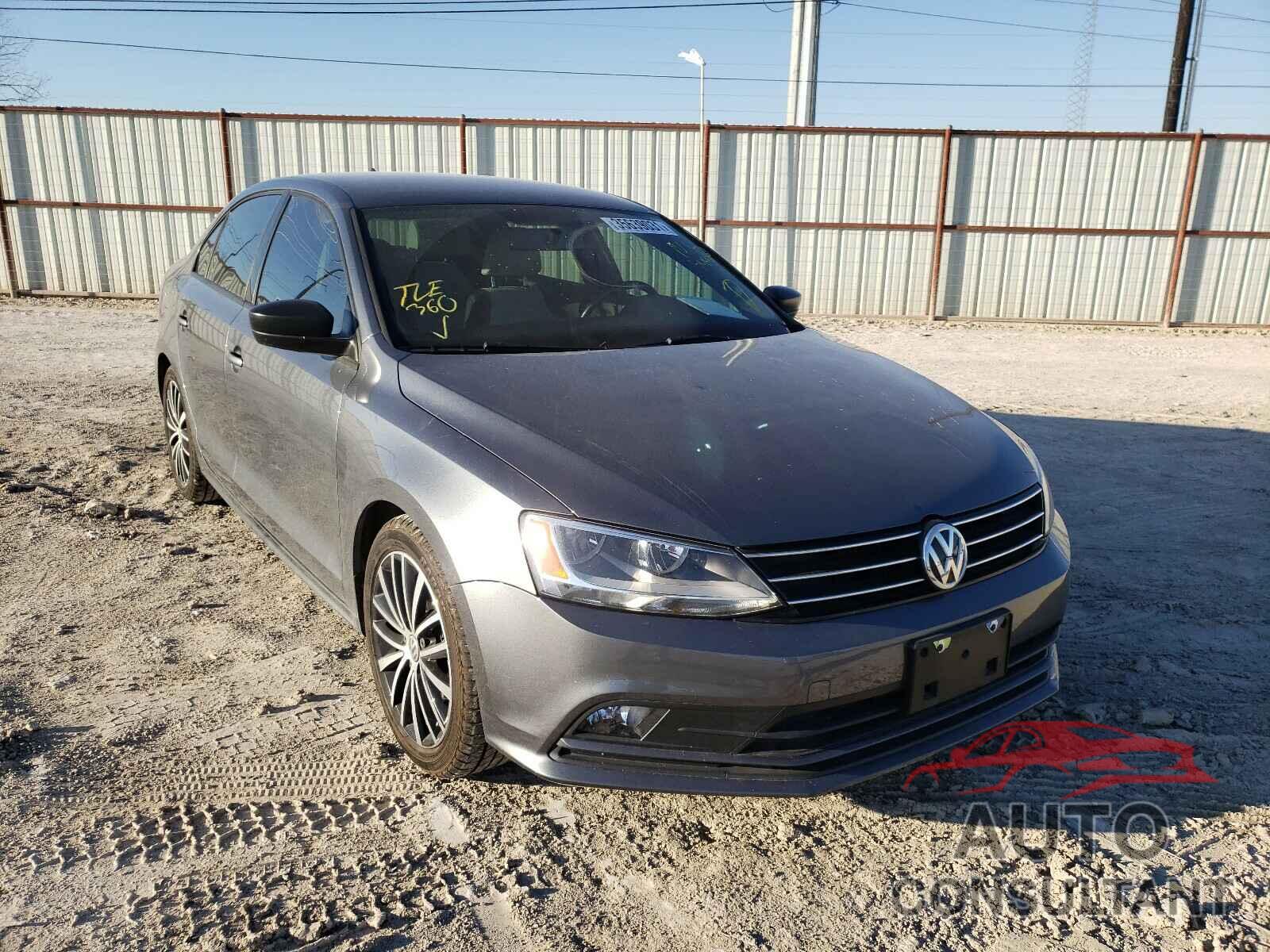 VOLKSWAGEN JETTA 2016 - 3VWD17AJ1GM344861