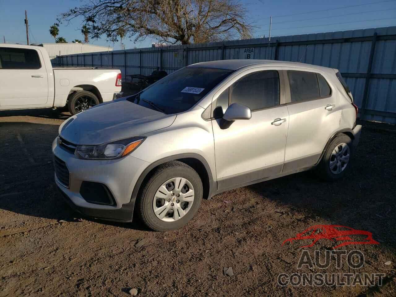 CHEVROLET TRAX 2017 - 3GNCJKSB6HL259103