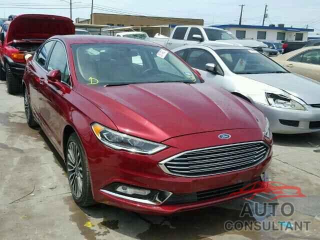 FORD FUSION 2017 - 3FA6P0K99HR146867