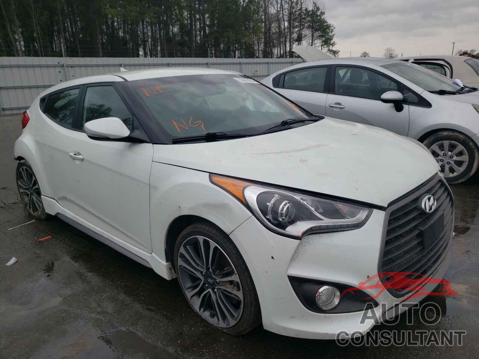 HYUNDAI VELOSTER 2016 - KMHTC6AE5GU299632