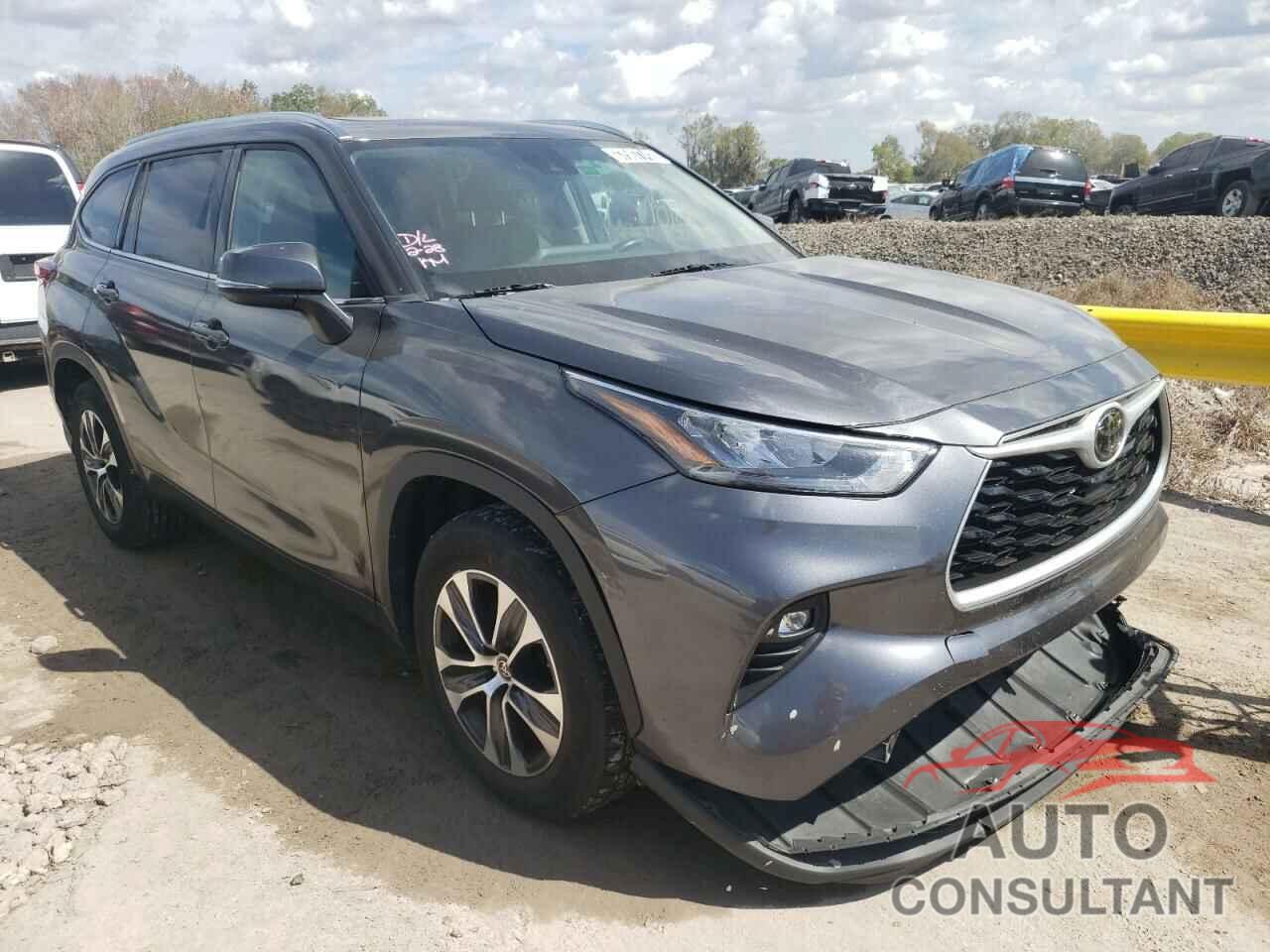 TOYOTA HIGHLANDER 2020 - 5TDGZRAH2LS011404