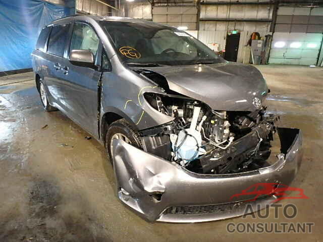 TOYOTA SIENNA 2015 - 5TDYK3DC2FS622558