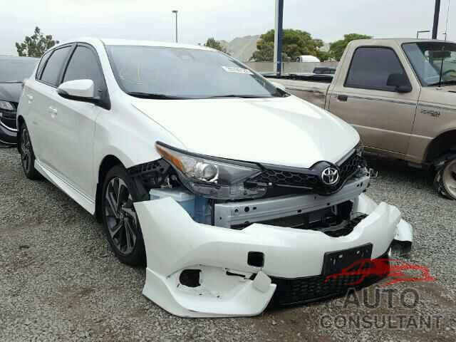 TOYOTA COROLLA 2017 - JTNKARJE6HJ540314
