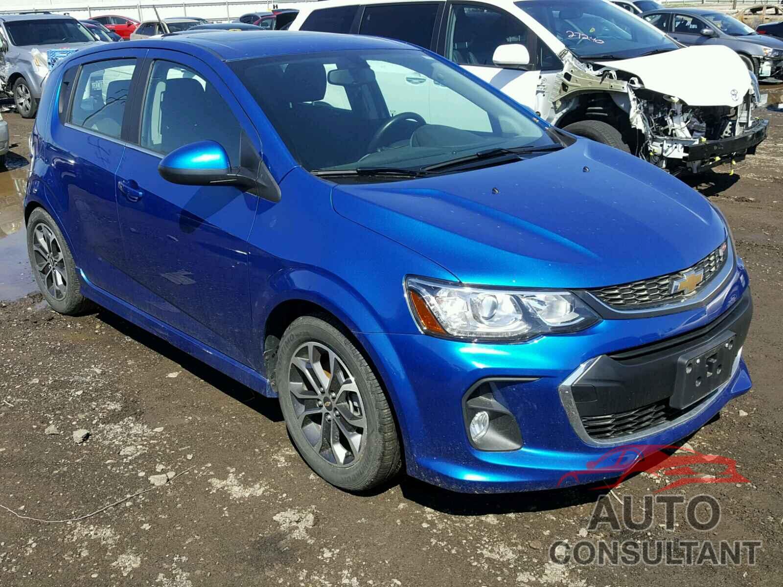 CHEVROLET SONIC 2017 - 1G1JD6SB5H4141265