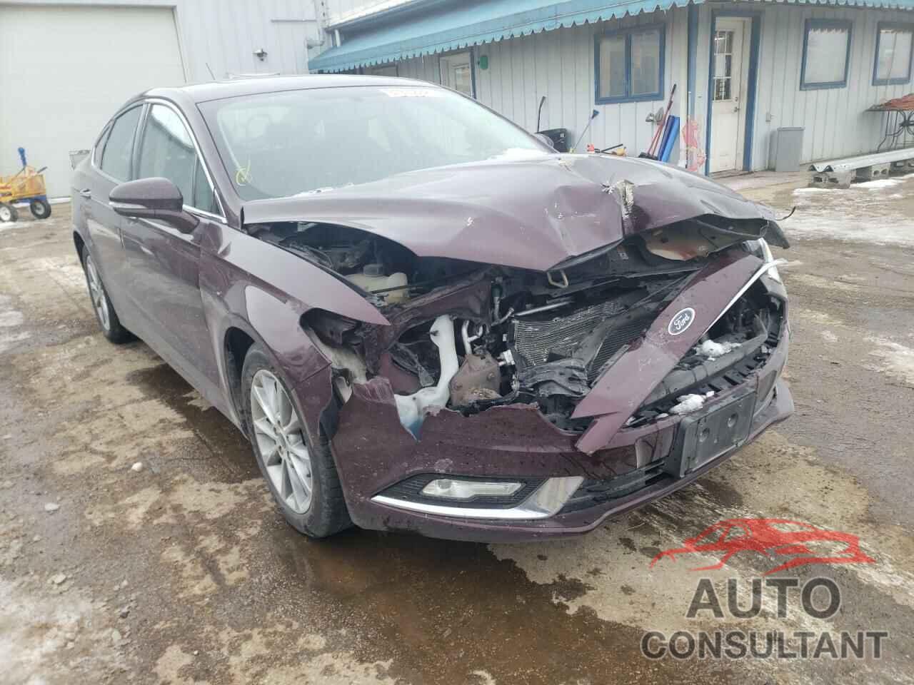FORD FUSION 2017 - 3FA6P0HDXHR177511