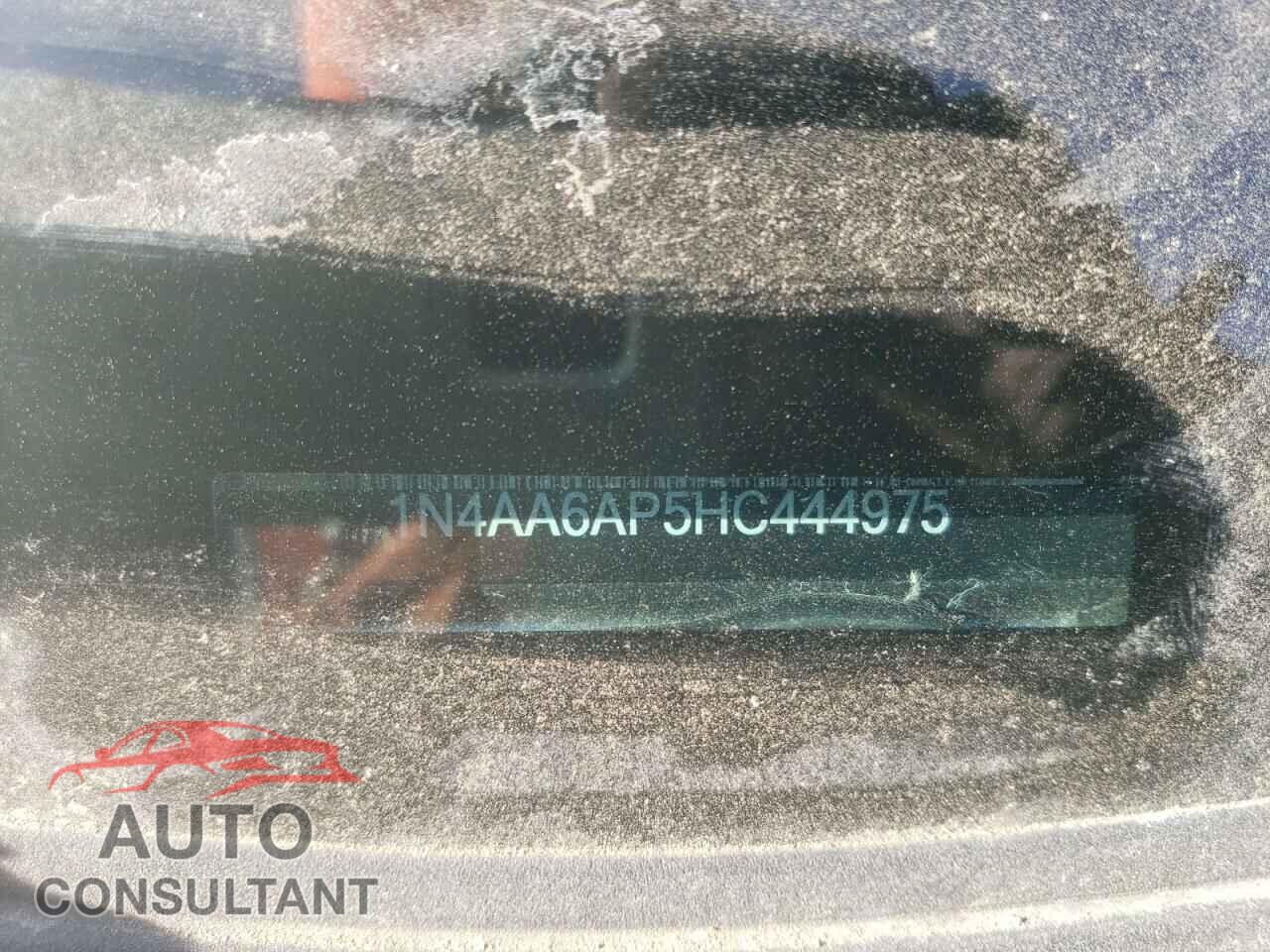 NISSAN MAXIMA 2017 - 1N4AA6AP5HC444975