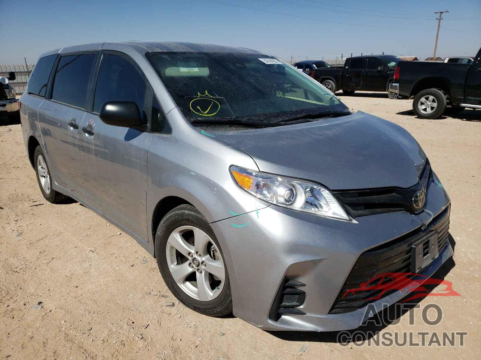 TOYOTA SIENNA 2018 - 5TDZZ3DC7JS948123