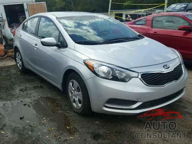 KIA FORTE 2016 - KNAFK4A68G5461570