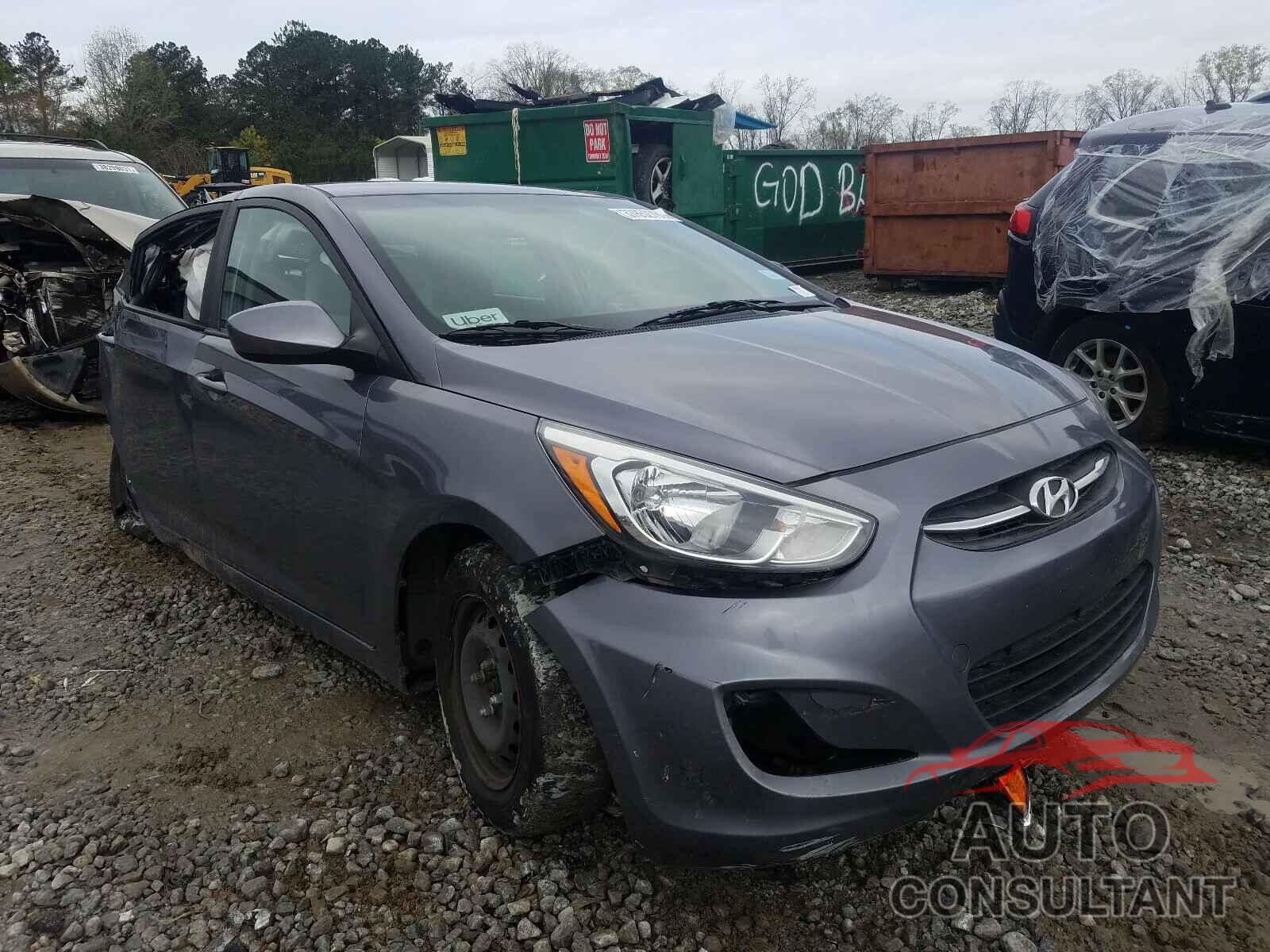 HYUNDAI ACCENT 2017 - KMHCT4AE0HU222687