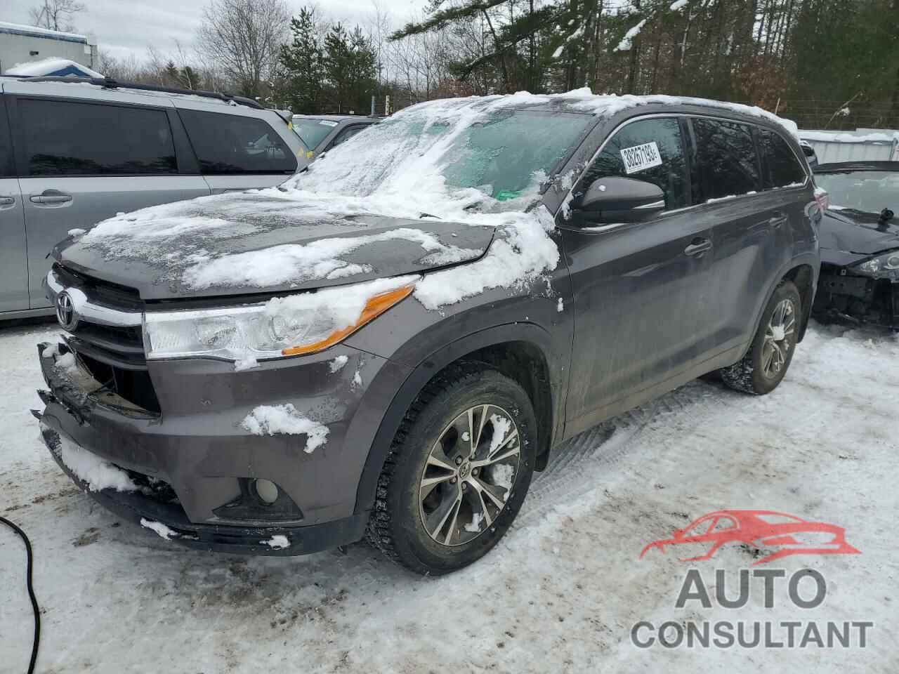 TOYOTA HIGHLANDER 2016 - 5TDJKRFH2GS275179