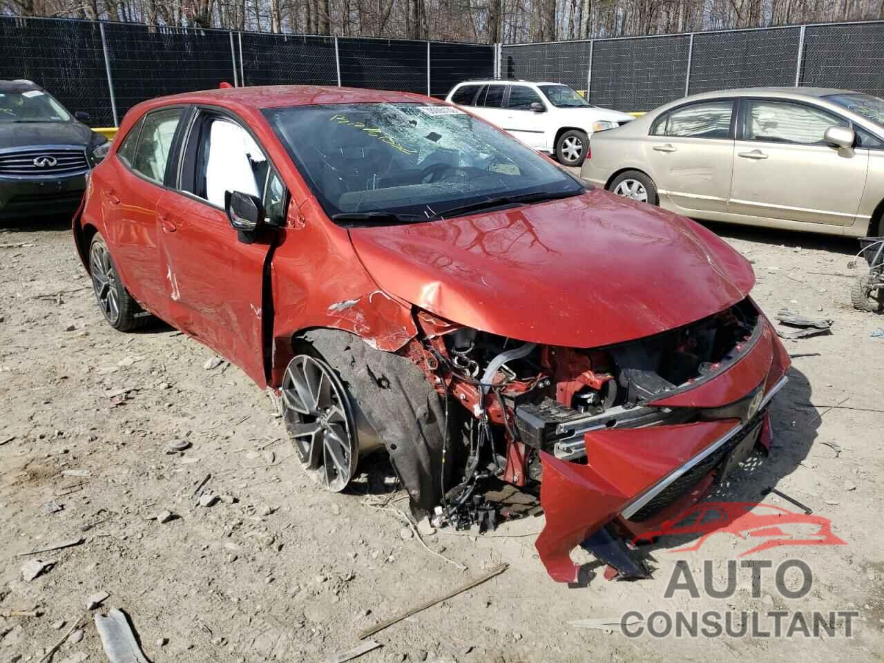TOYOTA COROLLA 2019 - JTNK4RBE9K3016771