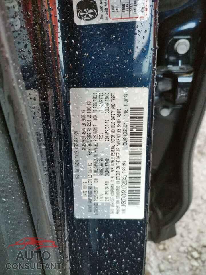 MAZDA CX-5 2020 - JM3KFACM2L0726045