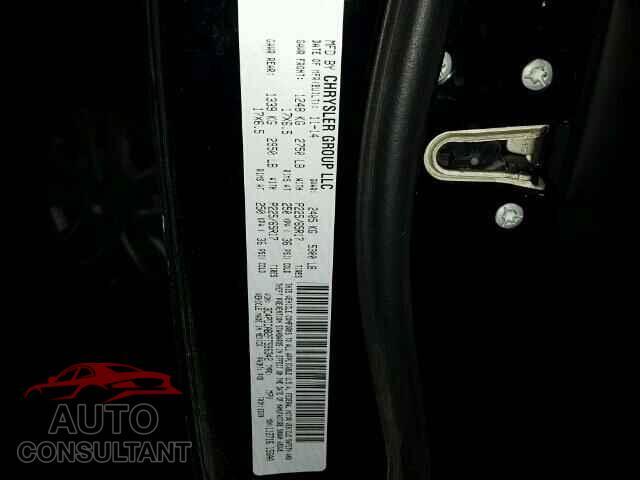 DODGE JOURNEY 2015 - 3C4PDCAB2FT596342