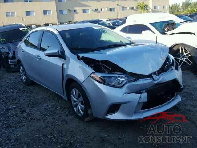 TOYOTA COROLLA 2015 - 2T1BURHE9FC318389