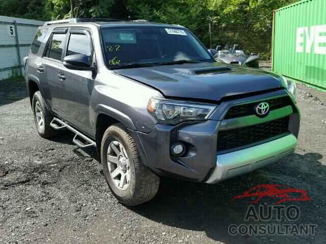 TOYOTA 4RUNNER 2016 - JTEBU5JR5G5279199