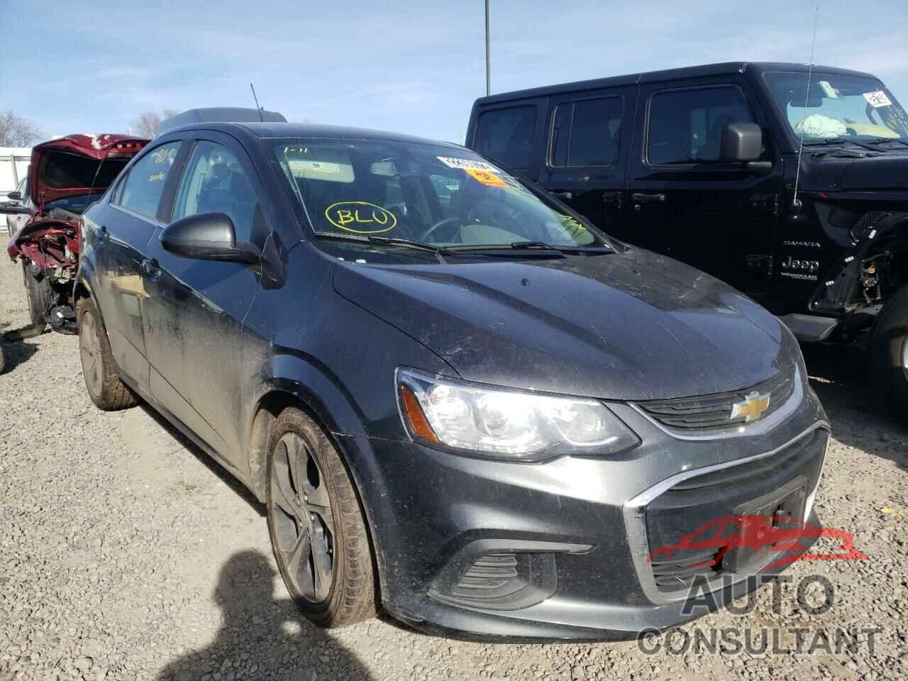 CHEVROLET SONIC 2020 - 1G1JF5SB2L4115901