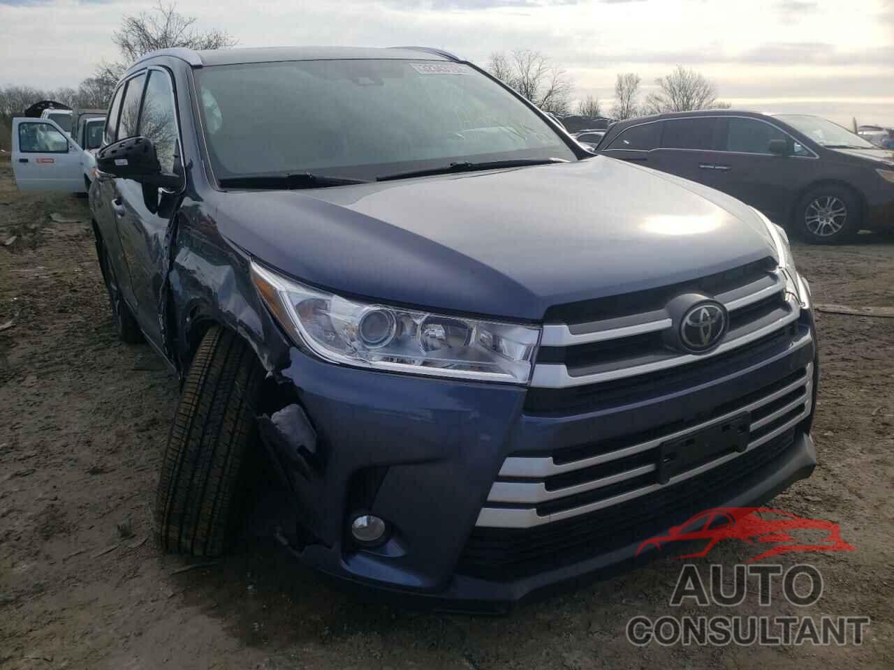 TOYOTA HIGHLANDER 2018 - 5TDJZRFHXJS911026