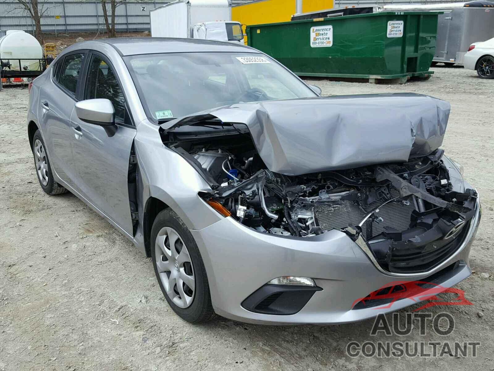 MAZDA 3 2015 - JM1BM1U72F1256752