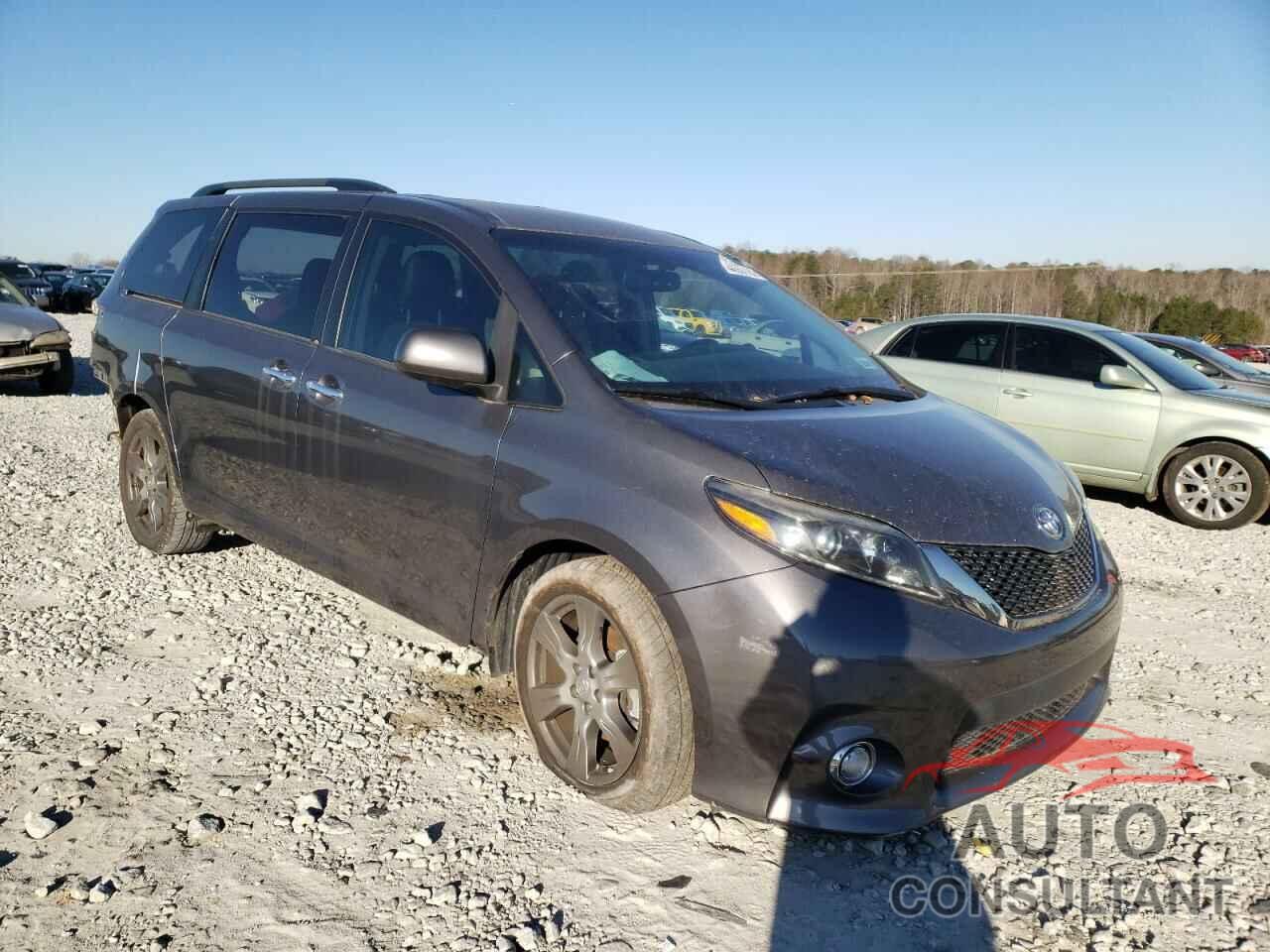 TOYOTA SIENNA 2017 - 5TDXZ3DC9HS794628