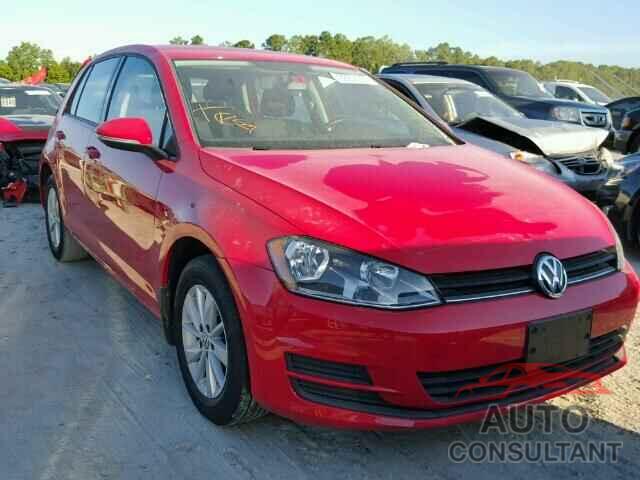 VOLKSWAGEN GOLF 2016 - 3VW117AU3GM048754