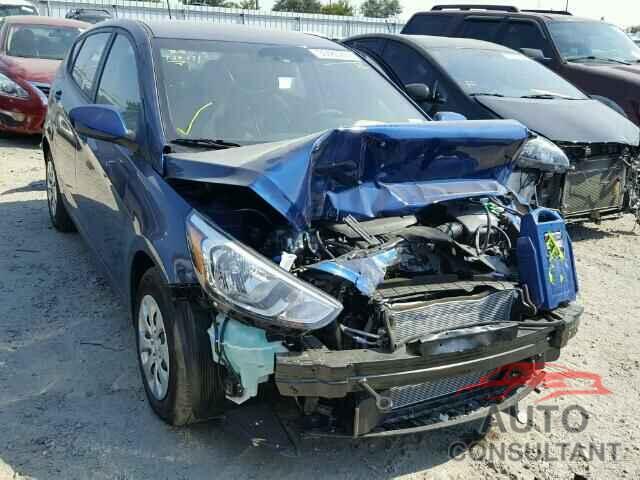 HYUNDAI ACCENT 2017 - KMHCT5AE8HU346065