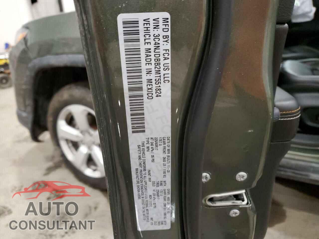 JEEP COMPASS 2021 - 3C4NJDBB2MT551824