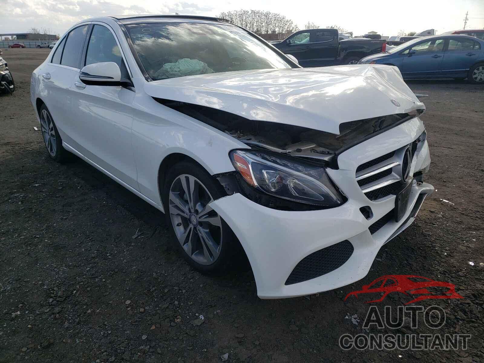 MERCEDES-BENZ C CLASS 2017 - 55SWF4JB2HU204665