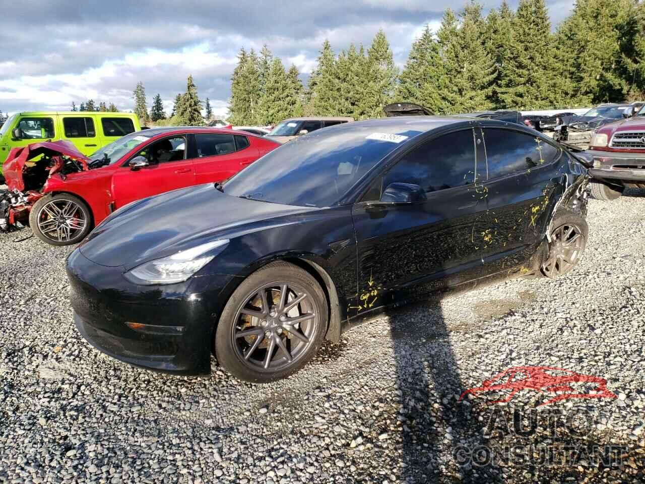 TESLA MODEL 3 2019 - 5YJ3E1EB8KF191301