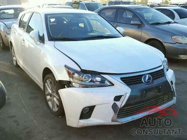 LEXUS CT 200 2015 - JTHKD5BH4F2246008