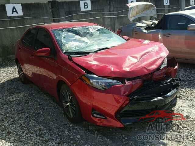 TOYOTA COROLLA 2017 - 2T1BURHE8HC800788
