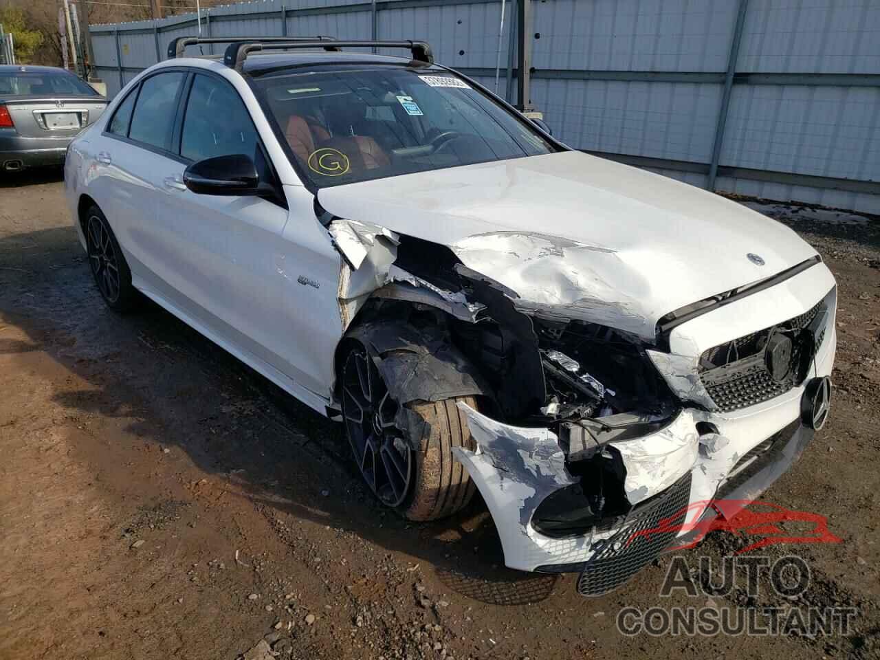 MERCEDES-BENZ C-CLASS 2018 - 55SWF6EB0JU245310