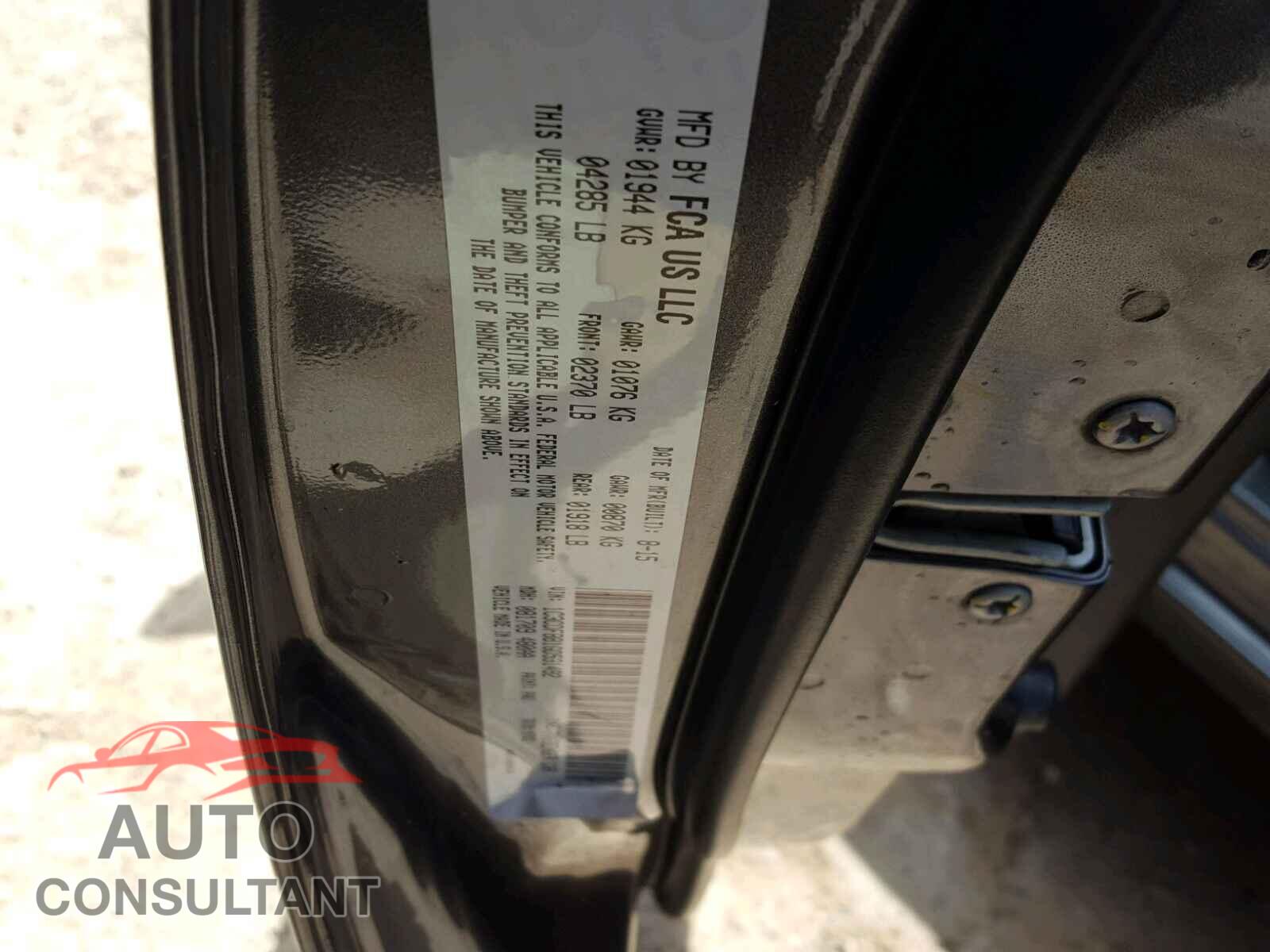 DODGE DART 2016 - 1C3CDFBB1GD531492