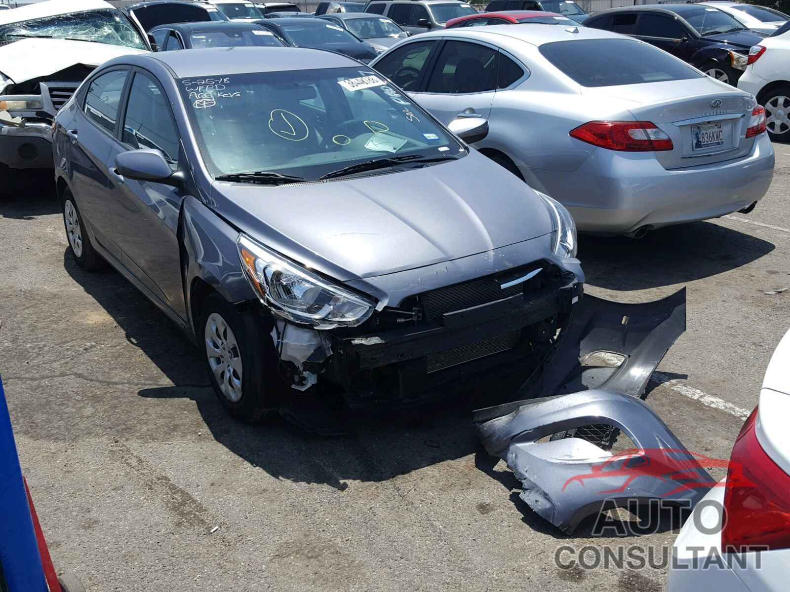 HYUNDAI ACCENT 2017 - KMHCT4AE3HU317034